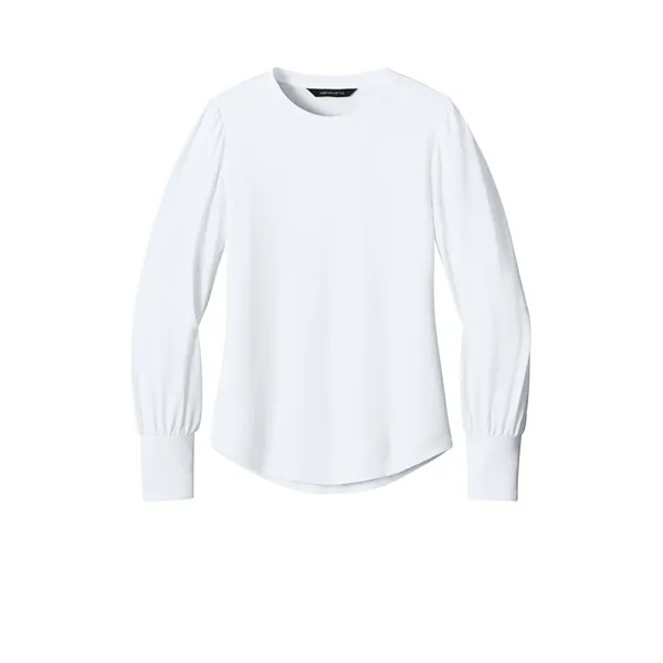 Mercer+Mettle Women's Stretch Jersey Long Sleeve Blouson Top... from ASI 84863 SanMar