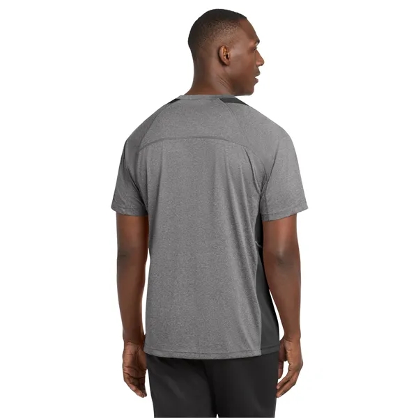 Sport-Tek Heather Colorblock Contender Tee.... from ASI 84863 SanMar