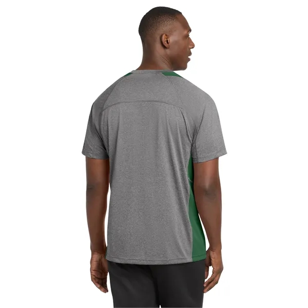 Sport-Tek Heather Colorblock Contender Tee.... from ASI 84863 SanMar