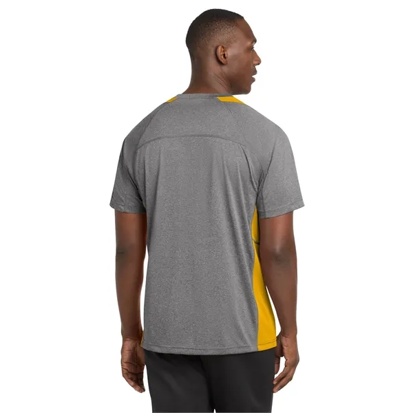 Sport-Tek Heather Colorblock Contender Tee.... from ASI 84863 SanMar