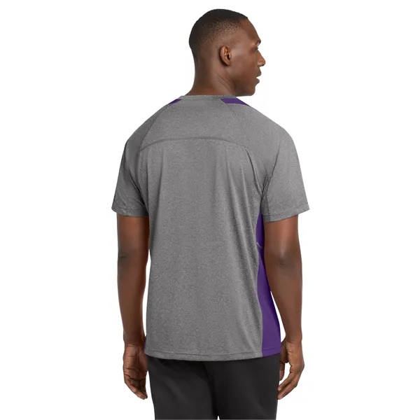 Sport-Tek Heather Colorblock Contender Tee.... from ASI 84863 SanMar
