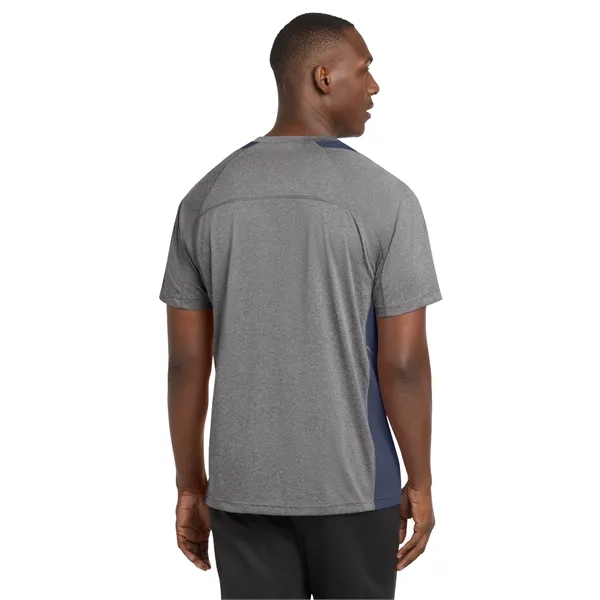 Sport-Tek Heather Colorblock Contender Tee.... from ASI 84863 SanMar