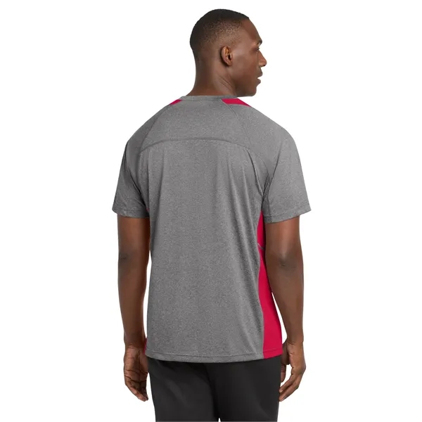 Sport-Tek Heather Colorblock Contender Tee.... from ASI 84863 SanMar