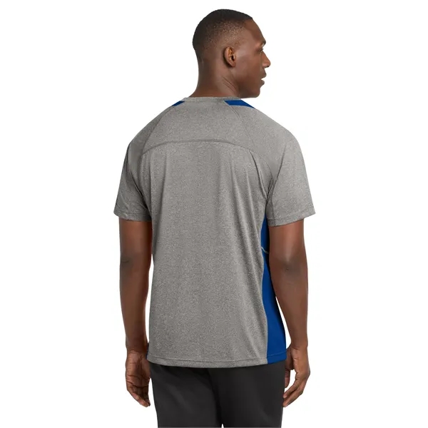 Sport-Tek Heather Colorblock Contender Tee.... from ASI 84863 SanMar
