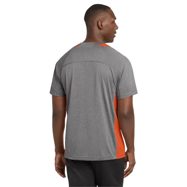 Sport-Tek Heather Colorblock Contender Tee.... from ASI 84863 SanMar