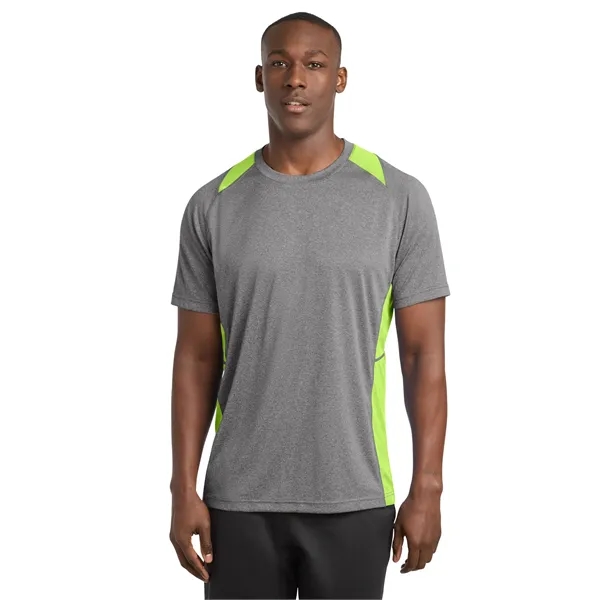 Sport-Tek Heather Colorblock Contender Tee.... from ASI 84863 SanMar