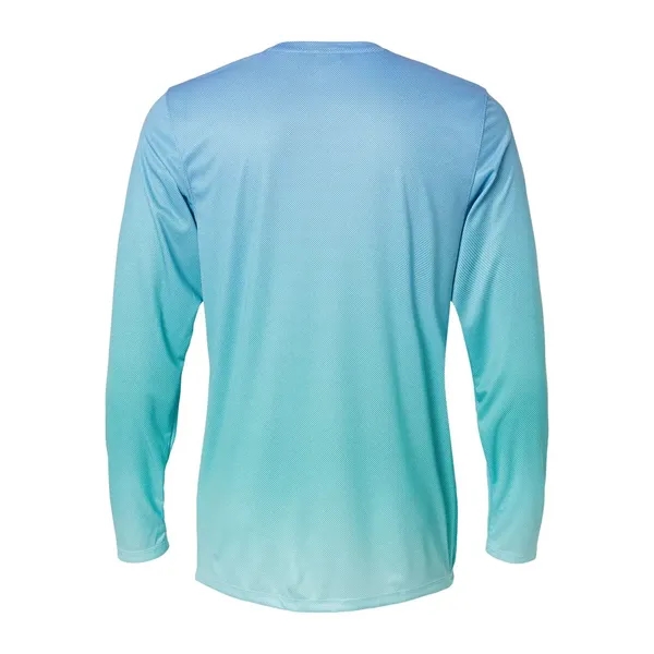 Paragon Barbados Performance Pin Dot Long Sleeve T-Shirt... from ASI 84358 S&S Activewear
