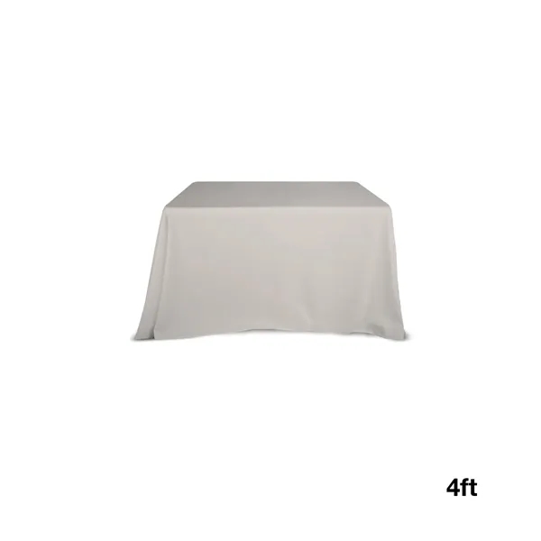 48" x 30" x 29" table throw cover with color dye... from ASI 67866 Logomark/Valumark