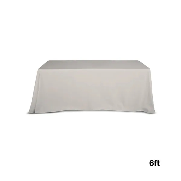 72" x 30" x 29" table throw cover with color dye... from ASI 67866 Logomark/Valumark