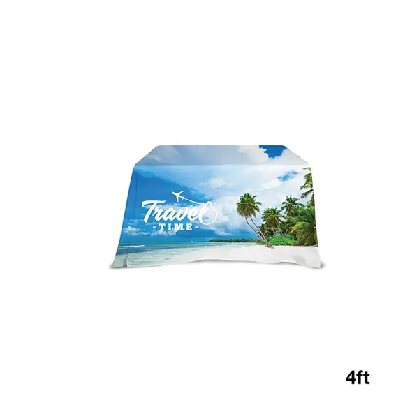 48" x 30" open back table throw made of 300D polyester... from ASI 67866 Logomark/Valumark