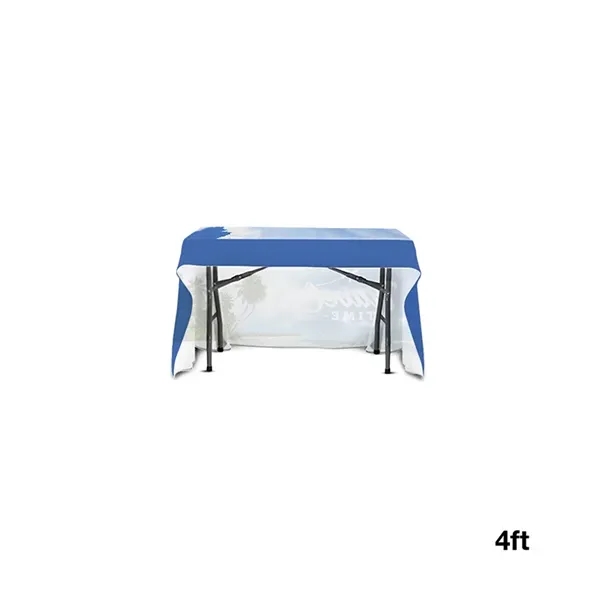 48" x 30" open back table throw made of 300D polyester... from ASI 67866 Logomark/Valumark