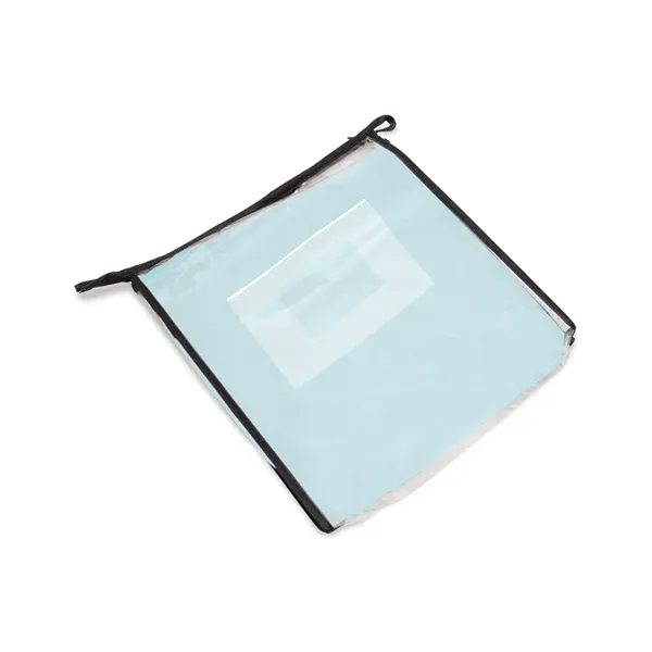 4' fitted table cover with sewn corners, 300D polyester construction, PVC... from ASI 67866 Logomark/Valumark