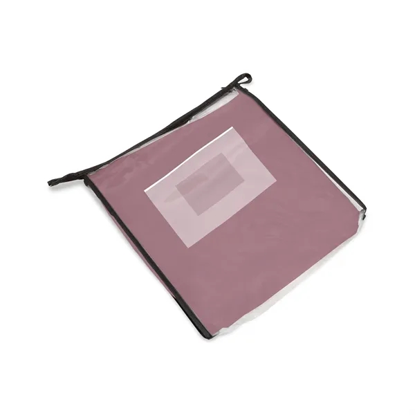 6' stretchable table cover made of elastic polyester with open back,... from ASI 67866 Logomark/Valumark