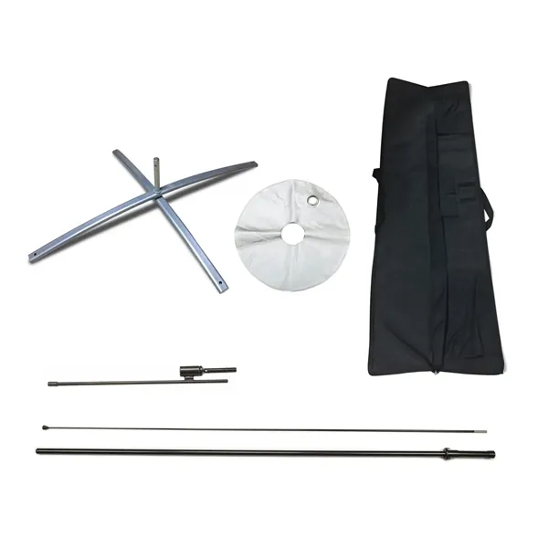 DisplaySplash 9' Double-Sided Custom Feather Flag... from ASI 67866 Logomark/Valumark