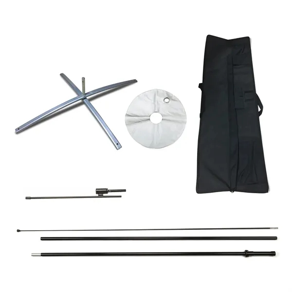 DisplaySplash 13' Double-Sided Custom Feather Flag... from ASI 67866 Logomark/Valumark