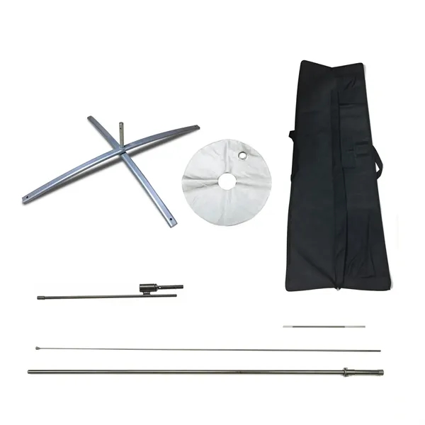 DisplaySplash 13' Double-Sided Custom Teardrop Flag... from ASI 67866 Logomark/Valumark