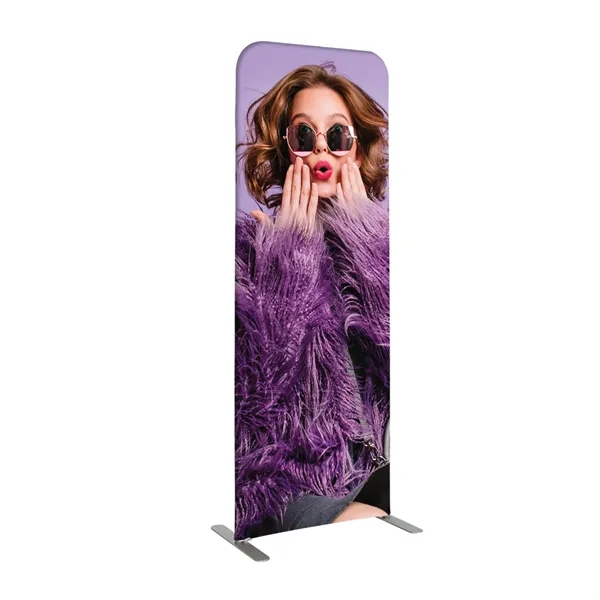 DisplaySplash Double Sided Fabric Floor Banner - 31  1/2"...... from ASI 67866 Logomark/Valumark
