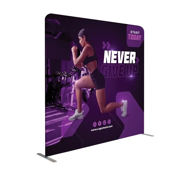 DisplaySplash Tension Fabric Display - 8' W x 7.5' H... from ASI 67866 Logomark/Valumark