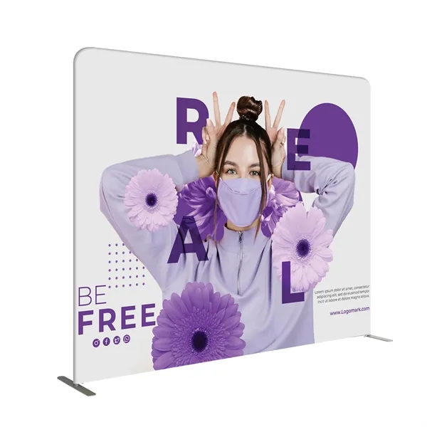 DisplaySplash Tension Fabric Display - 8' W x 7.5' H... from ASI 67866 Logomark/Valumark