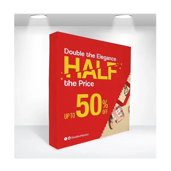 DisplaySplash Pop-Up Fabric Display - 8' W x 7.5' H... from ASI 67866 Logomark/Valumark