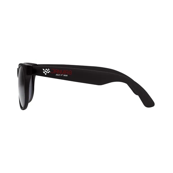 1.75" x 1.94" x 5.5" two-tone polypropylene sunglasses with matte finish... from ASI 67866 Logomark/Valumark / Valumark™