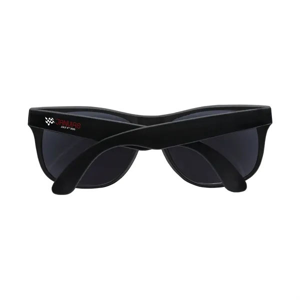 1.75" x 1.94" x 5.5" two-tone polypropylene sunglasses with matte finish... from ASI 67866 Logomark/Valumark / Valumark™