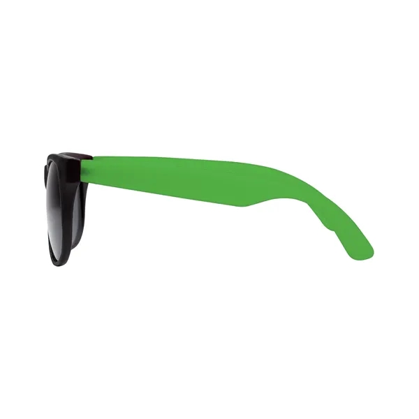 1.75" x 1.94" x 5.5" two-tone polypropylene sunglasses with matte finish... from ASI 67866 Logomark/Valumark / Valumark™
