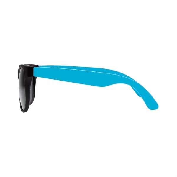 1.75" x 1.94" x 5.5" two-tone polypropylene sunglasses with matte finish... from ASI 67866 Logomark/Valumark / Valumark™