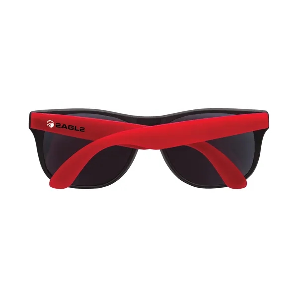 1.75" x 1.94" x 5.5" two-tone polypropylene sunglasses with matte finish... from ASI 67866 Logomark/Valumark / Valumark™