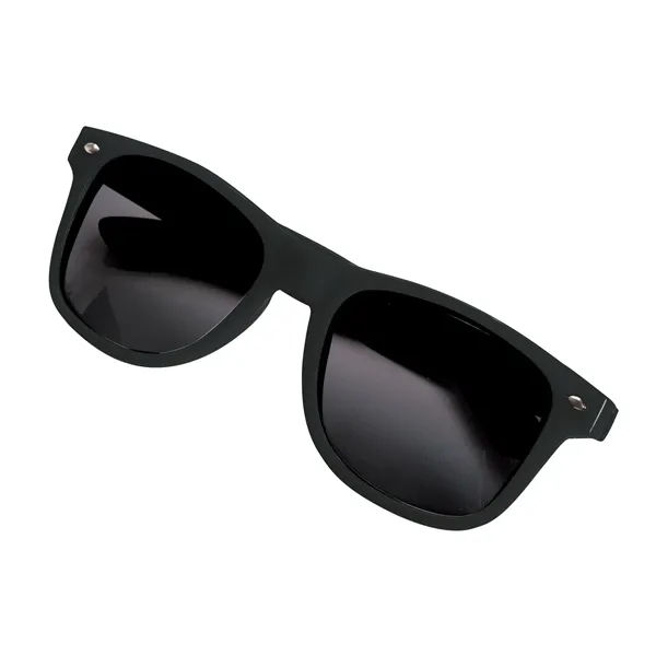 1.38" x 1.94" x 5.75" plastic fashion sunglasses with 100% UVA... from ASI 67866 Logomark/Valumark / Valumark™