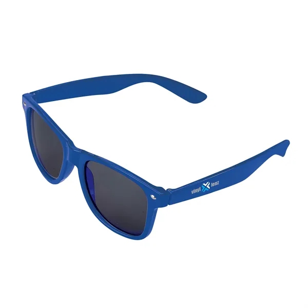 1.38" x 1.94" x 5.75" plastic fashion sunglasses with 100% UVA... from ASI 67866 Logomark/Valumark / Valumark™