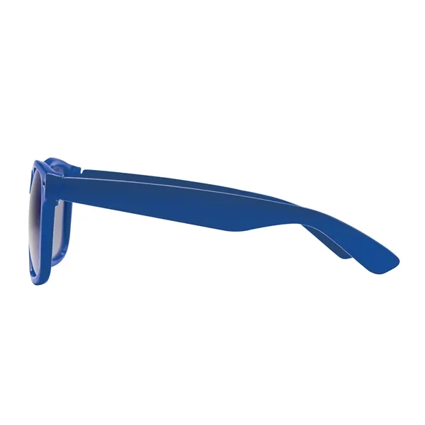 1.38" x 1.94" x 5.75" plastic fashion sunglasses with 100% UVA... from ASI 67866 Logomark/Valumark / Valumark™