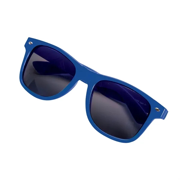 1.38" x 1.94" x 5.75" plastic fashion sunglasses with 100% UVA... from ASI 67866 Logomark/Valumark / Valumark™