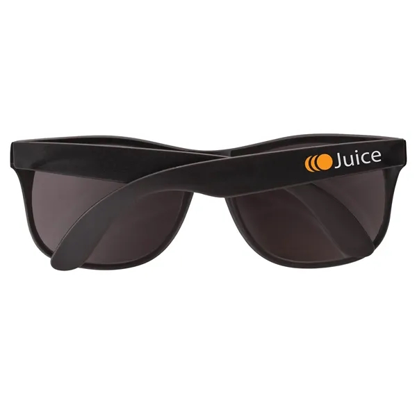 1.25" x 2.25" x 5.75" plastic sunglasses with mirrored lenses with... from ASI 67866 Logomark/Valumark / Valumark™