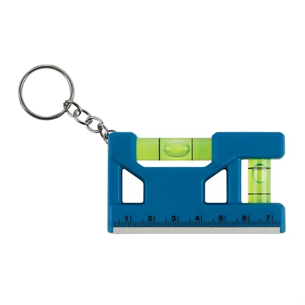 Hank 3" Level / Ruler Keyring... from ASI 67866 Logomark/Valumark