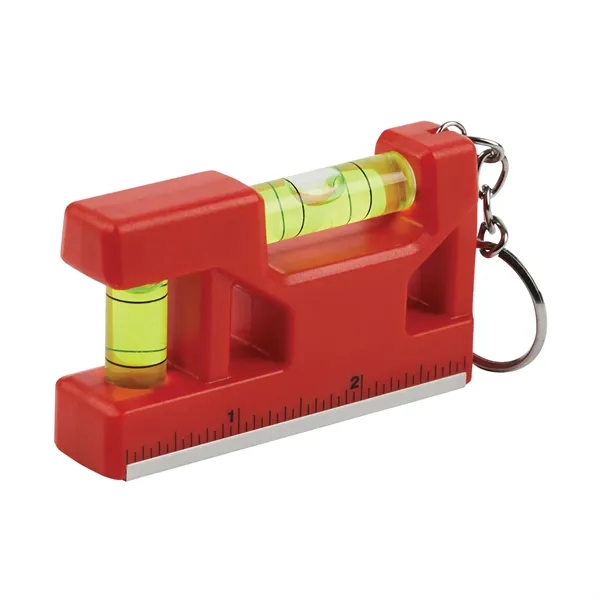 Hank 3" Level / Ruler Keyring... from ASI 67866 Logomark/Valumark