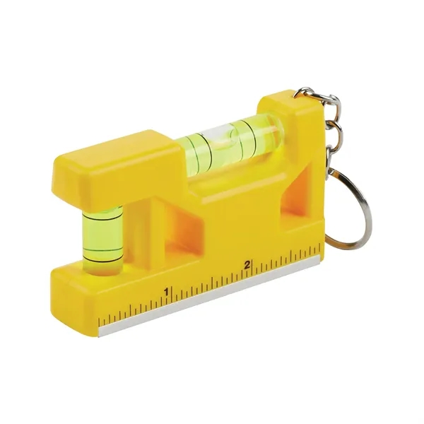 Hank 3" Level / Ruler Keyring... from ASI 67866 Logomark/Valumark
