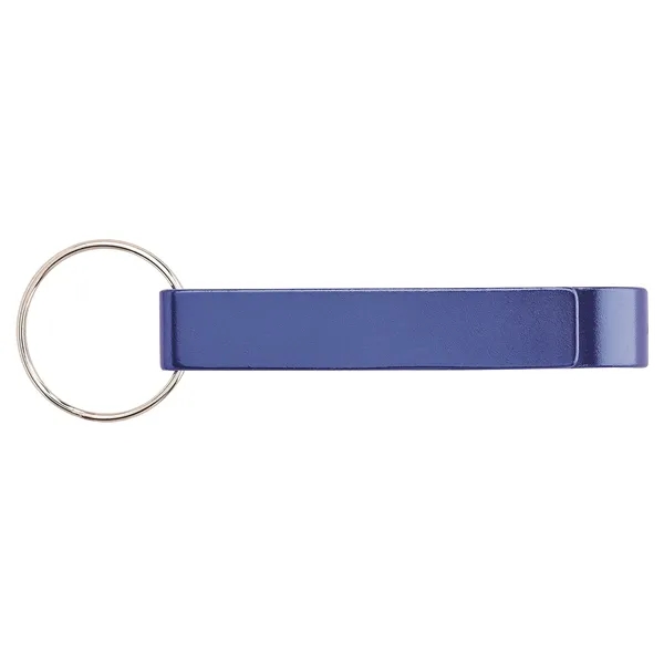 0.56" x 3.25" x 0.44" bottle opener keyring with can tab... from ASI 67866 Logomark/Valumark / Valumark™