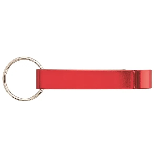 0.56" x 3.25" x 0.44" bottle opener keyring with can tab... from ASI 67866 Logomark/Valumark / Valumark™