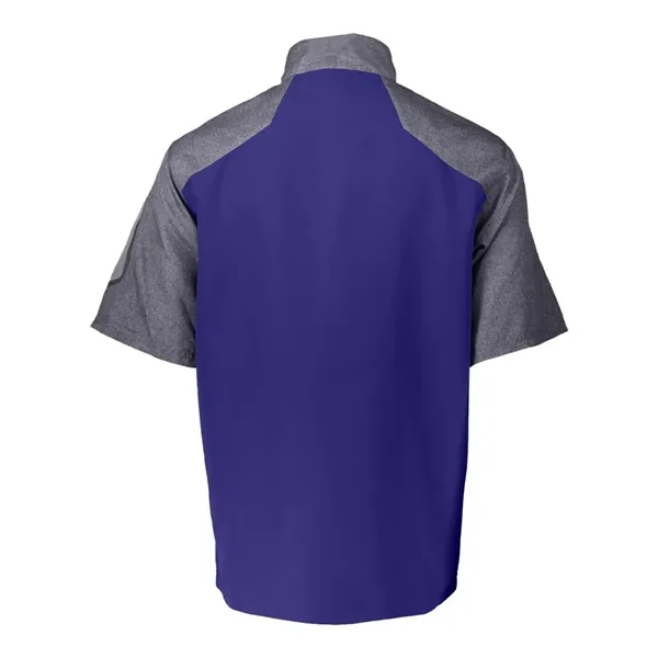 Holloway Raider Short Sleeve Quarter-Zip... from ASI 84358 S&S Activewear