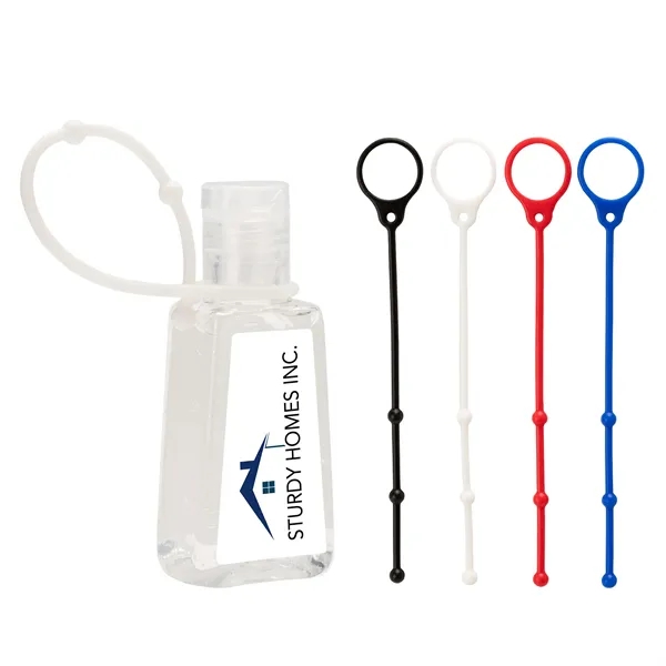 Amore III 1 oz. Hand Sanitizer with Strap... from ASI 67866 Logomark/Valumark