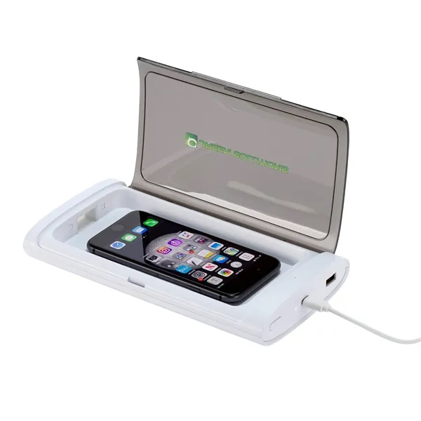 Defender UV Sanitizer Box & Charger... from ASI 67866 Logomark/Valumark