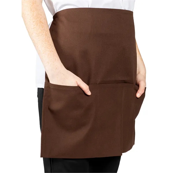 Uncommon Threads Unisex Three Pocket Half Waist Apron... from ASI 86018 Scrub Authority / Uniform Stores