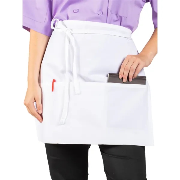 Uncommon Threads Unisex Three Pocket Half Waist Apron... from ASI 86018 Scrub Authority / Uniform Stores