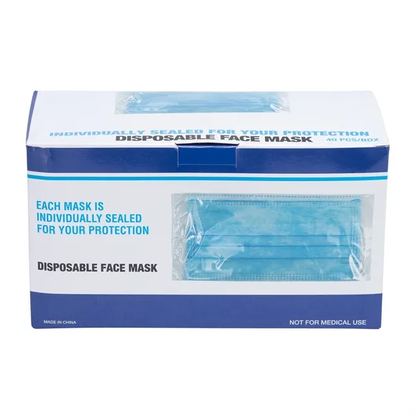 Shield II Box of 40pcs Individually Bagged Disposable Fac...... from ASI 67866 Logomark/Valumark