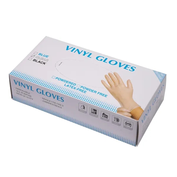 Protection-XL Box of 100 Extra Large Size Vinyl Gloves (5...... from ASI 67866 Logomark/Valumark