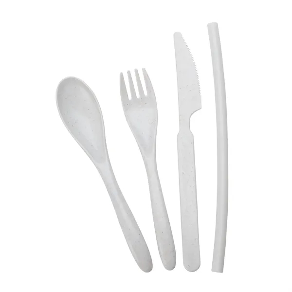 Alameda Wheat Straw Cutlery Set... from ASI 67866 Logomark/Valumark