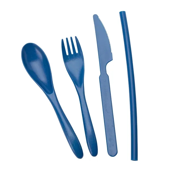 Alameda Wheat Straw Cutlery Set... from ASI 67866 Logomark/Valumark