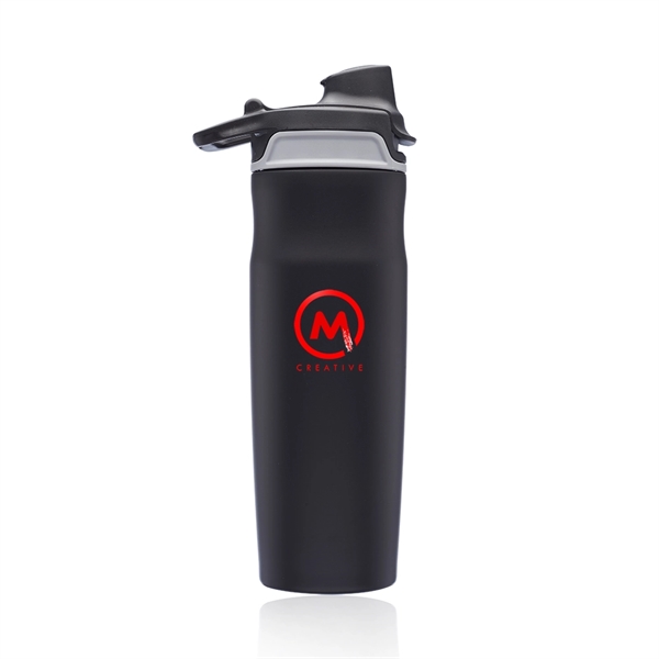 20 oz. stainless steel water bottle with double wall vacuum insulation,... from ASI 39552 BEL Promo