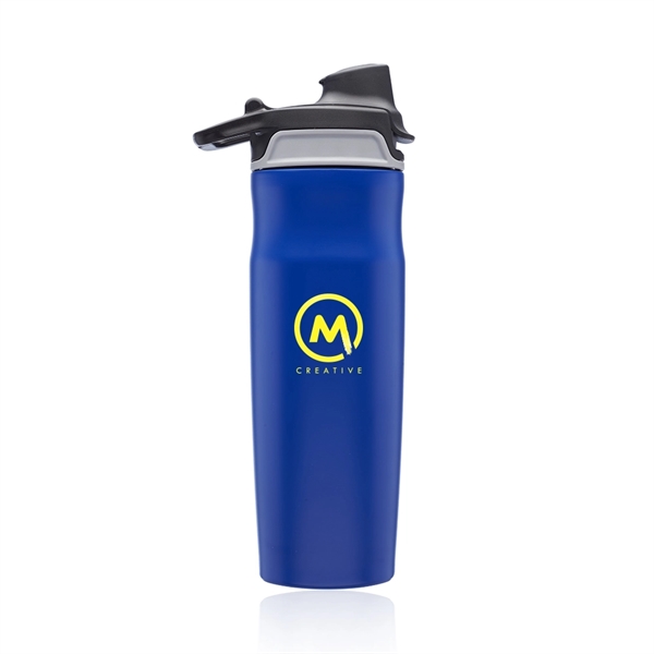 20 oz. stainless steel water bottle with double wall vacuum insulation,... from ASI 39552 BEL Promo